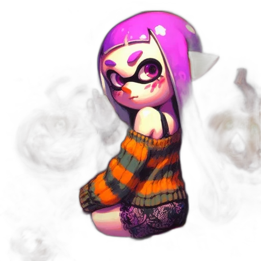 dress, mask, weapon, concept art transparent PNG cut-out