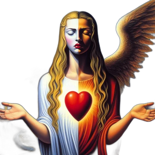 fantasy art, pixel art, photorealistic, oil painting transparent PNG cut-out