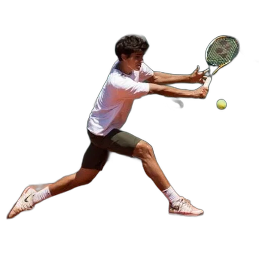 staff, photorealistic, 3d render, tennis transparent PNG cut-out