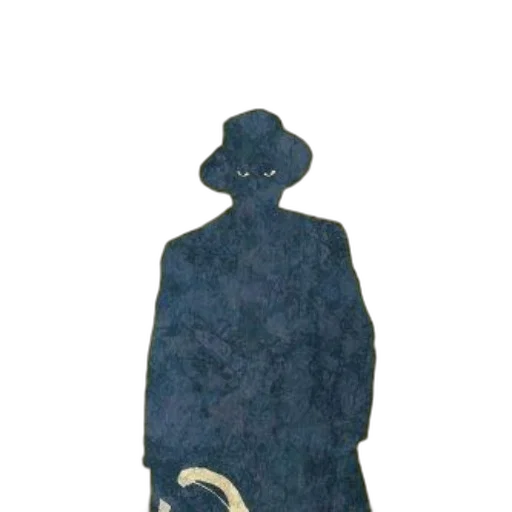 hat, mask, jacket, staff transparent PNG cut-out