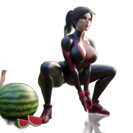 concept art, 3d render, pixel art, comic book art transparent PNG cut-out