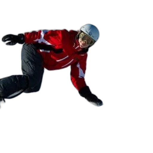 jacket, photorealistic, 3d render, snowboarder transparent PNG cut-out