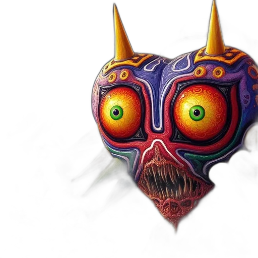 mask, face, concept art, fantasy art transparent PNG cut-out