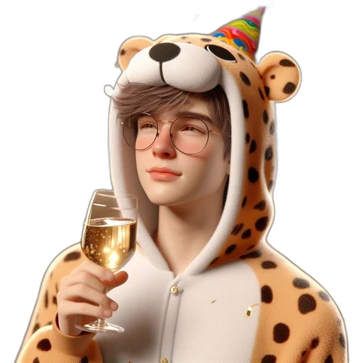 animal, mask, bottle, face transparent PNG cut-out