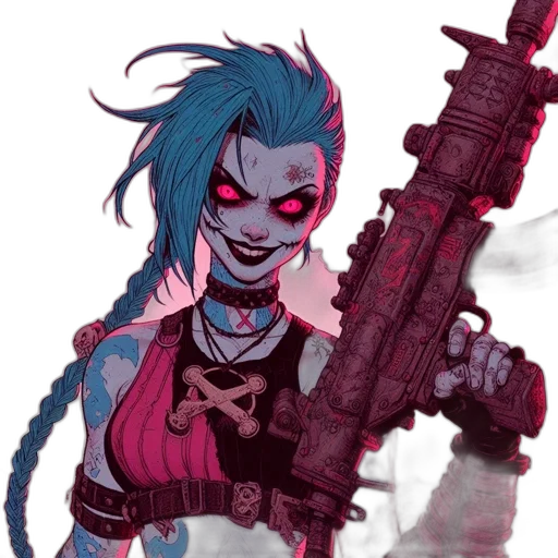 weapon, comic book art, cyberpunk, concept art transparent PNG cut-out