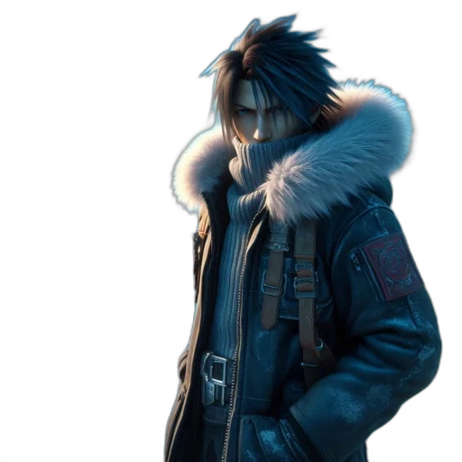 jacket, weapon, face, animal transparent PNG cut-out