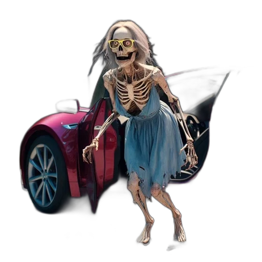 car, dress, jewelry, creature transparent PNG cut-out