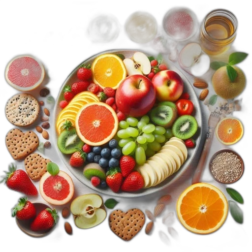 food, colorful, spread, fresh transparent PNG cut-out