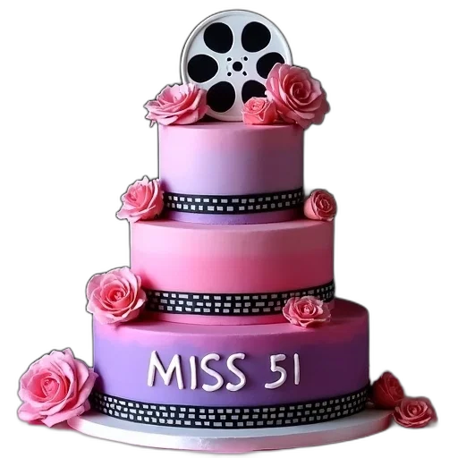 3d render, photorealistic, three-tiered, cake transparent PNG cut-out