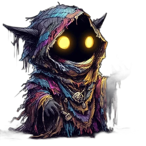 mask, creature, face, jacket transparent PNG cut-out