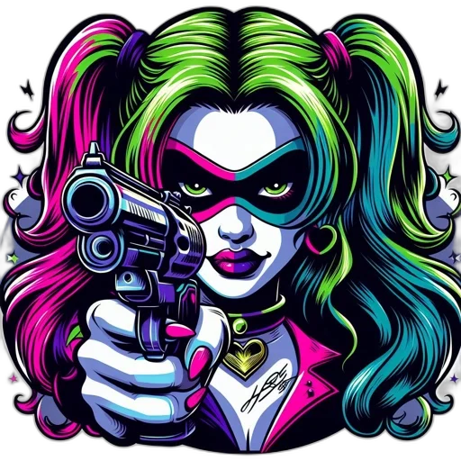 weapon, comic book art, cartoon, pixel art transparent PNG cut-out
