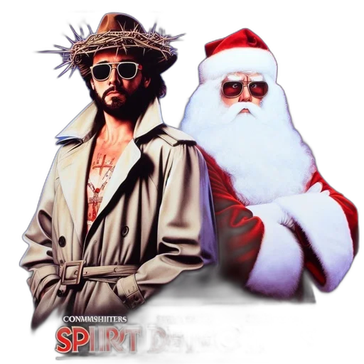 two, character, posters, spirit transparent PNG cut-out