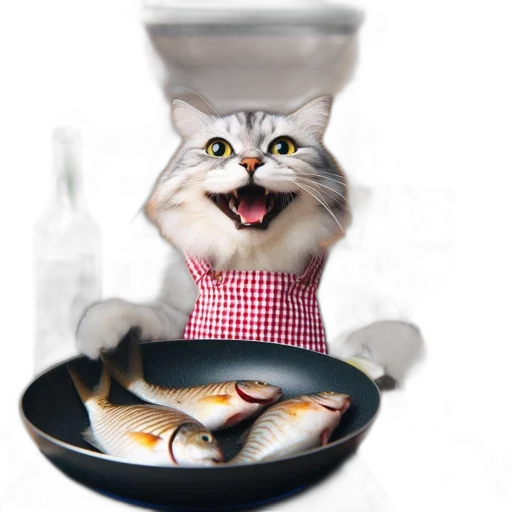 food, animal, creature, photorealistic transparent PNG cut-out