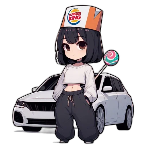 car, hat, robot, food transparent PNG cut-out