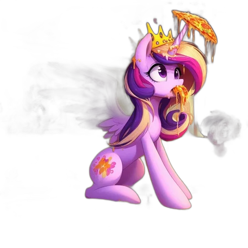 crown, staff, dragon, fantasy art transparent PNG cut-out