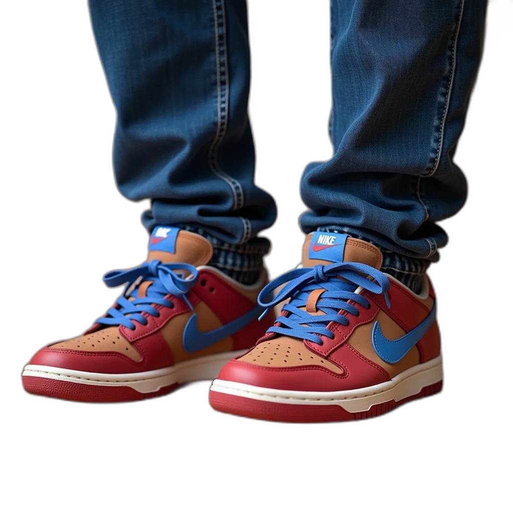 shoes, 3d render, photorealistic, colorful transparent PNG cut-out