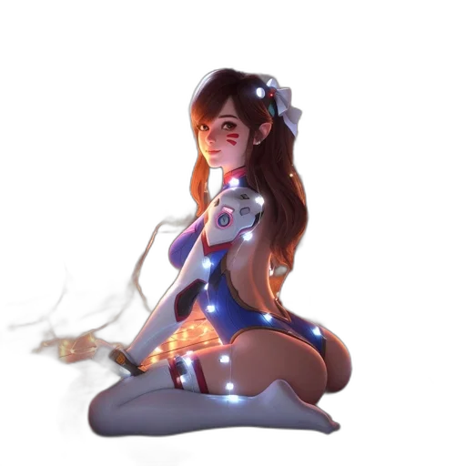 staff, robot, dress, weapon transparent PNG cut-out