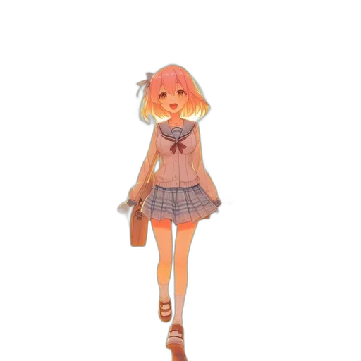 dress, staff, creature, robot transparent PNG cut-out