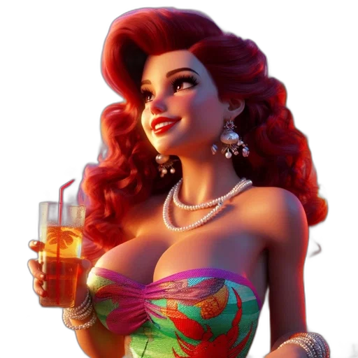 dress, concept art, fantasy art, cartoon transparent PNG cut-out