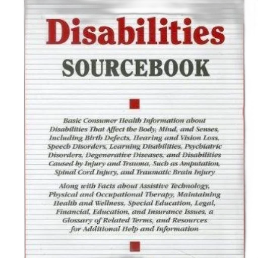 disabilities, sourcebook, provides, basic transparent PNG cut-out