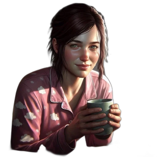 face, jacket, robot, weapon transparent PNG cut-out