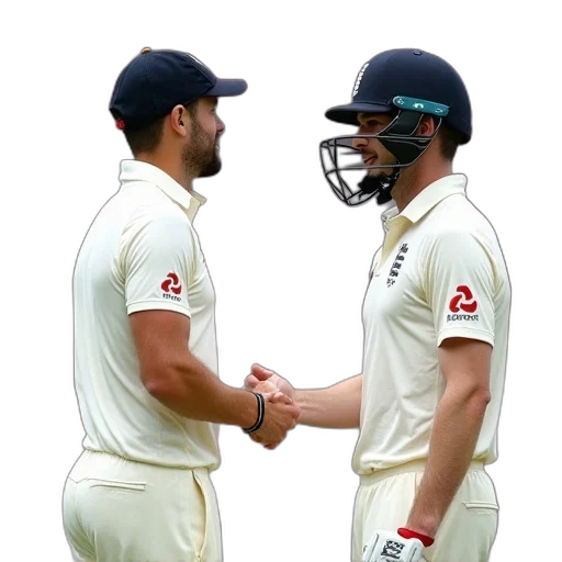 person, england, cricketers, shaking transparent PNG cut-out