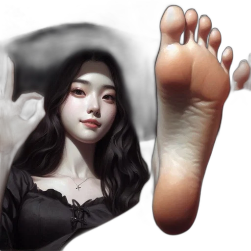 shoes, mask, face, creature transparent PNG cut-out
