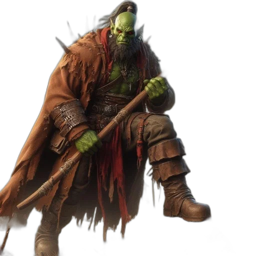 staff, creature, mask, concept art transparent PNG cut-out