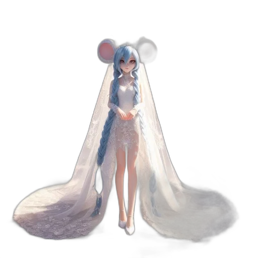 dress, creature, mask, crown transparent PNG cut-out