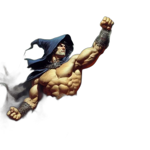 concept art, fantasy art, comic book art, pixel art transparent PNG cut-out