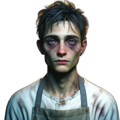 face, staff, mask, robot transparent PNG cut-out
