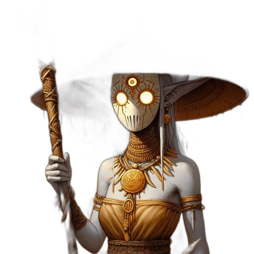 staff, mask, robot, face transparent PNG cut-out