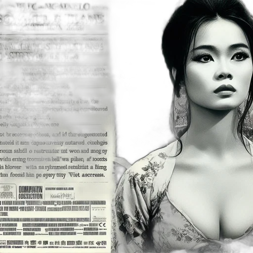 photorealistic, concept art, poster, sommelie transparent PNG cut-out
