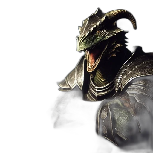 dragon, mask, creature, fantasy art transparent PNG cut-out