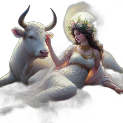 concept art, fantasy art, photorealistic, oil painting transparent PNG cut-out