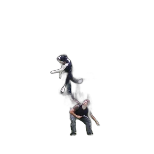 dragon, creature, animal, staff transparent PNG cut-out