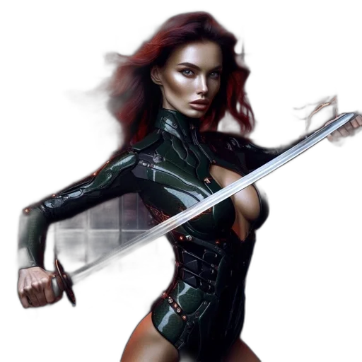 sword, comic book art, fantasy art, concept art transparent PNG cut-out