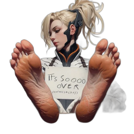 shoes, robot, concept art, cyberpunk transparent PNG cut-out