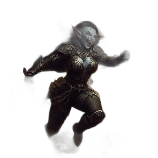 mask, robot, creature, staff transparent PNG cut-out