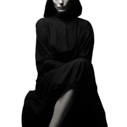 dress, mask, jacket, face transparent PNG cut-out