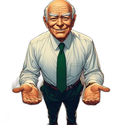 face, staff, jacket, robot transparent PNG cut-out