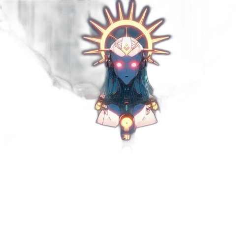 staff, dress, crown, weapon transparent PNG cut-out