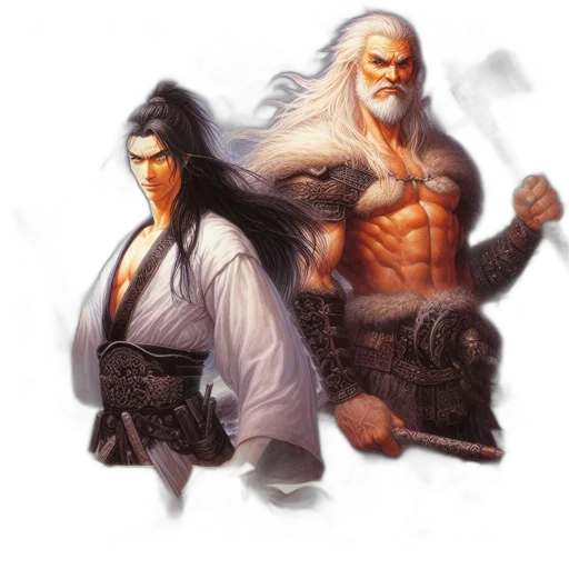 fantasy art, concept art, comic book art, pixel art transparent PNG cut-out