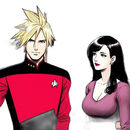 comic book art, cartoon, concept art, anime transparent PNG cut-out
