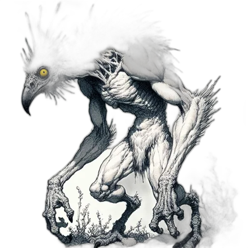 creature, dragon, animal, staff transparent PNG cut-out