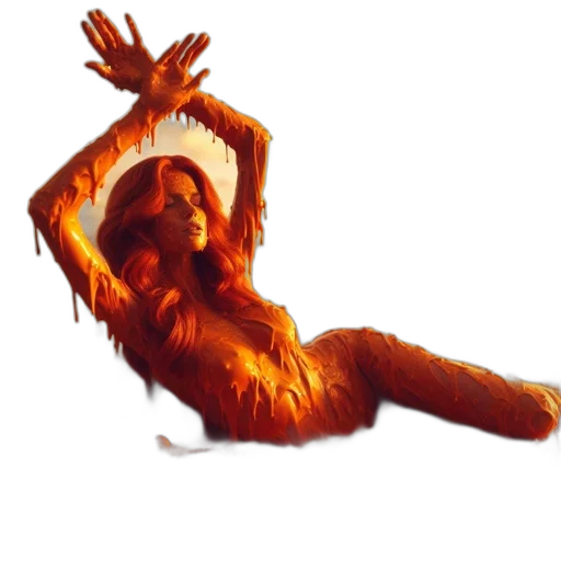 creature, hair, animal, staff transparent PNG cut-out