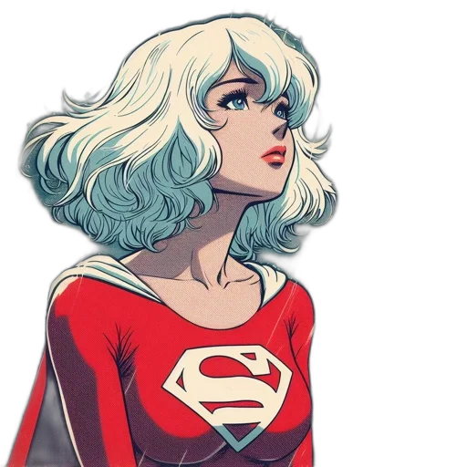 face, comic book art, concept art, cartoon transparent PNG cut-out
