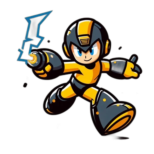 robot, comic book art, pixel art, concept art transparent PNG cut-out