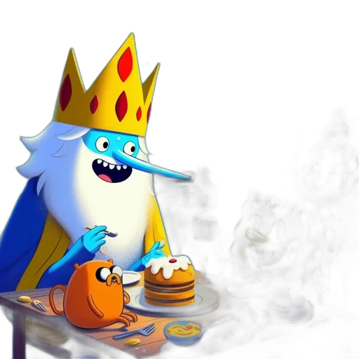 crown, staff, food, concept art transparent PNG cut-out