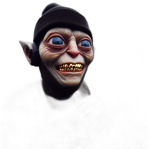mask, creature, face, staff transparent PNG cut-out